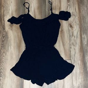 Ambience S short romper Blue